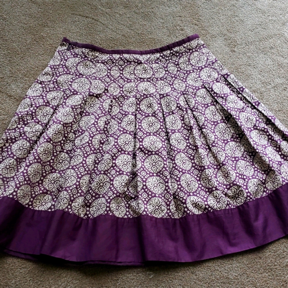 Talbots cotton skirt